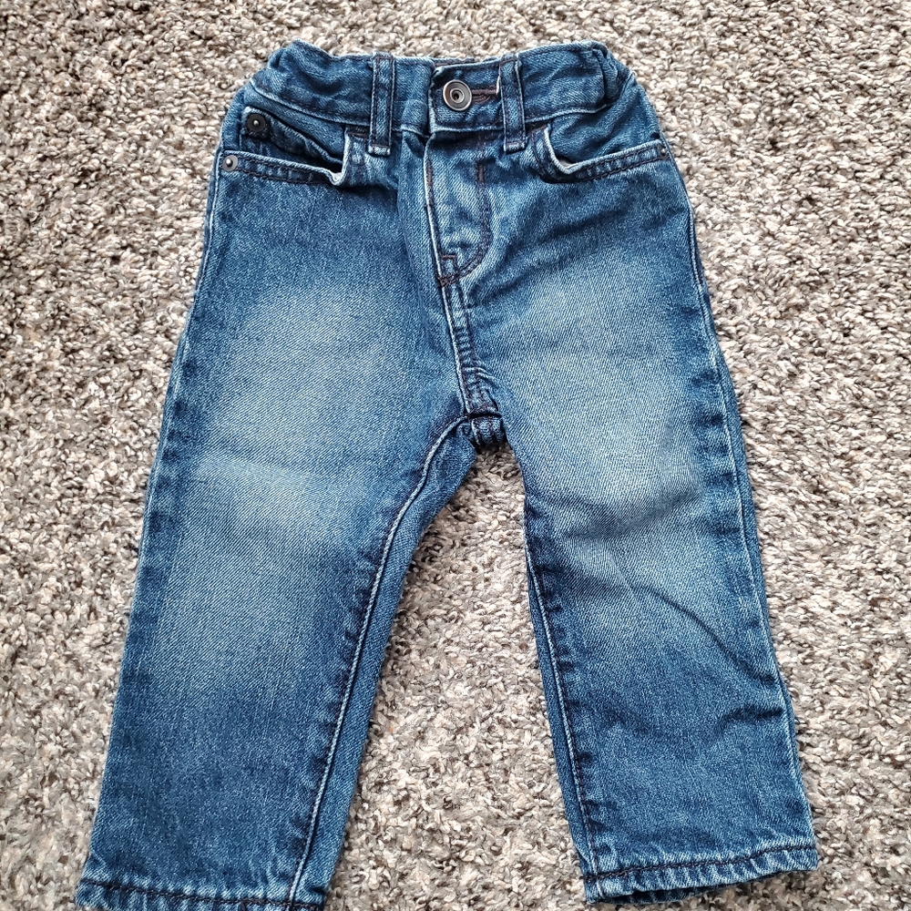 Baby Boy Skinny Jeans- 12-18 Months